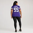 Zennovawear Eric Wilson Minnesota Vikings Women's Team Game Jersey - Purple