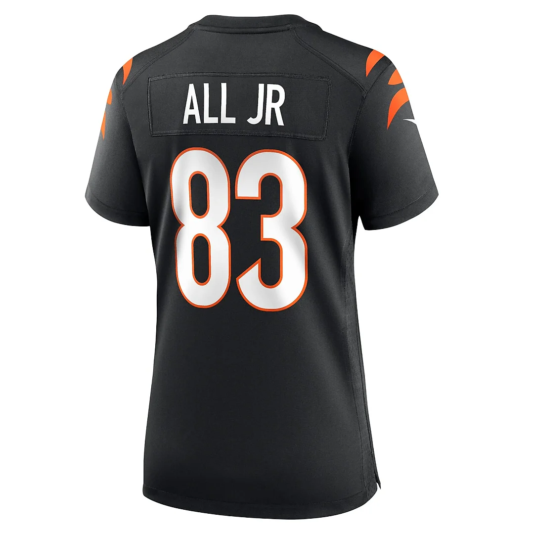 Zennovawear Erick All Jr. Cincinnati Bengals Women's Team Game Jersey - Black