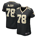 Zennovawear Erik Mccoy New Orleans Saints Women's Game Jersey - Black