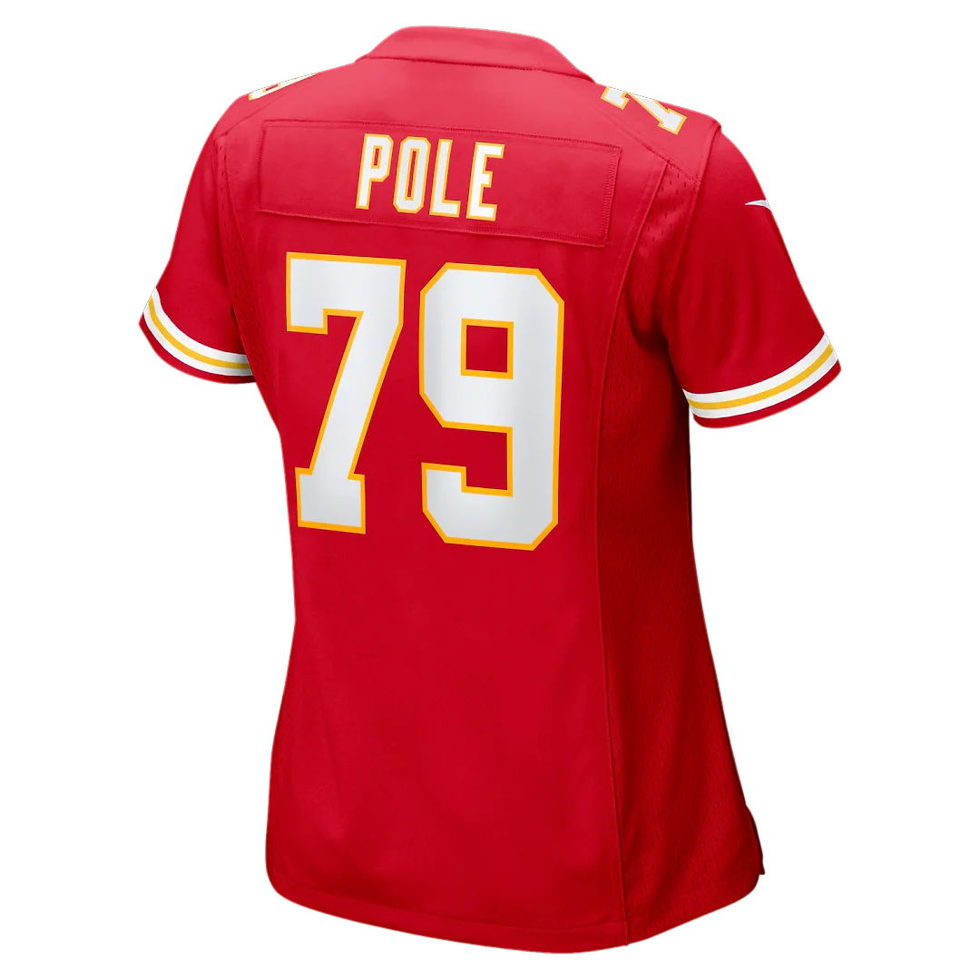 Zennovawear Esa Pole Kansas City Chiefs Women's Team Game Jersey - Red