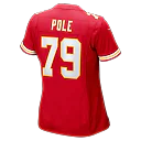 Zennovawear Esa Pole Kansas City Chiefs Women's Team Game Jersey - Red