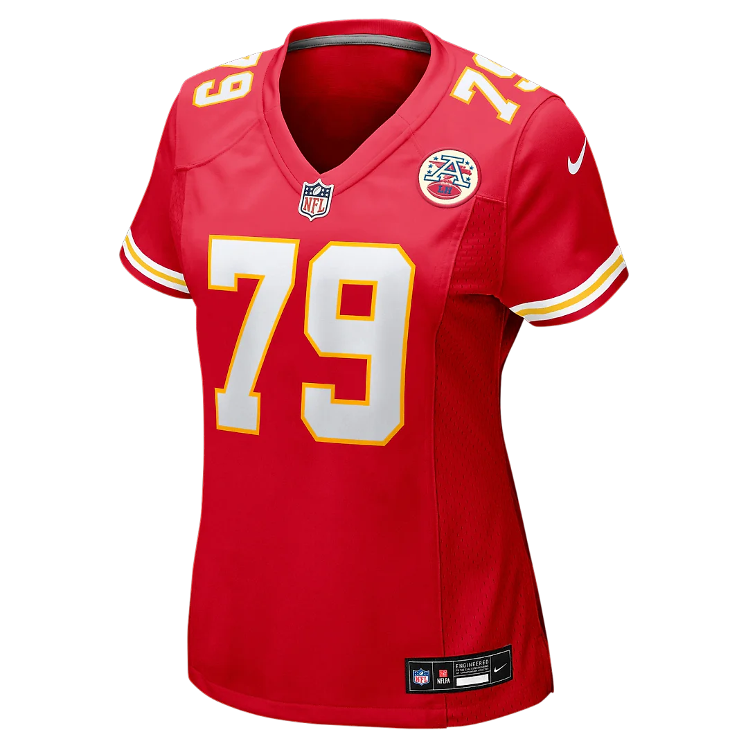 Zennovawear Esa Pole Kansas City Chiefs Women's Team Game Jersey - Red