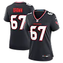 Zennovawear Evan Brown Houston Texans Women's Team Game Jersey - Navy