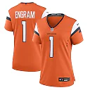 Zennovawear Evan Engram Denver Broncos Women's Team Game Jersey - Orange