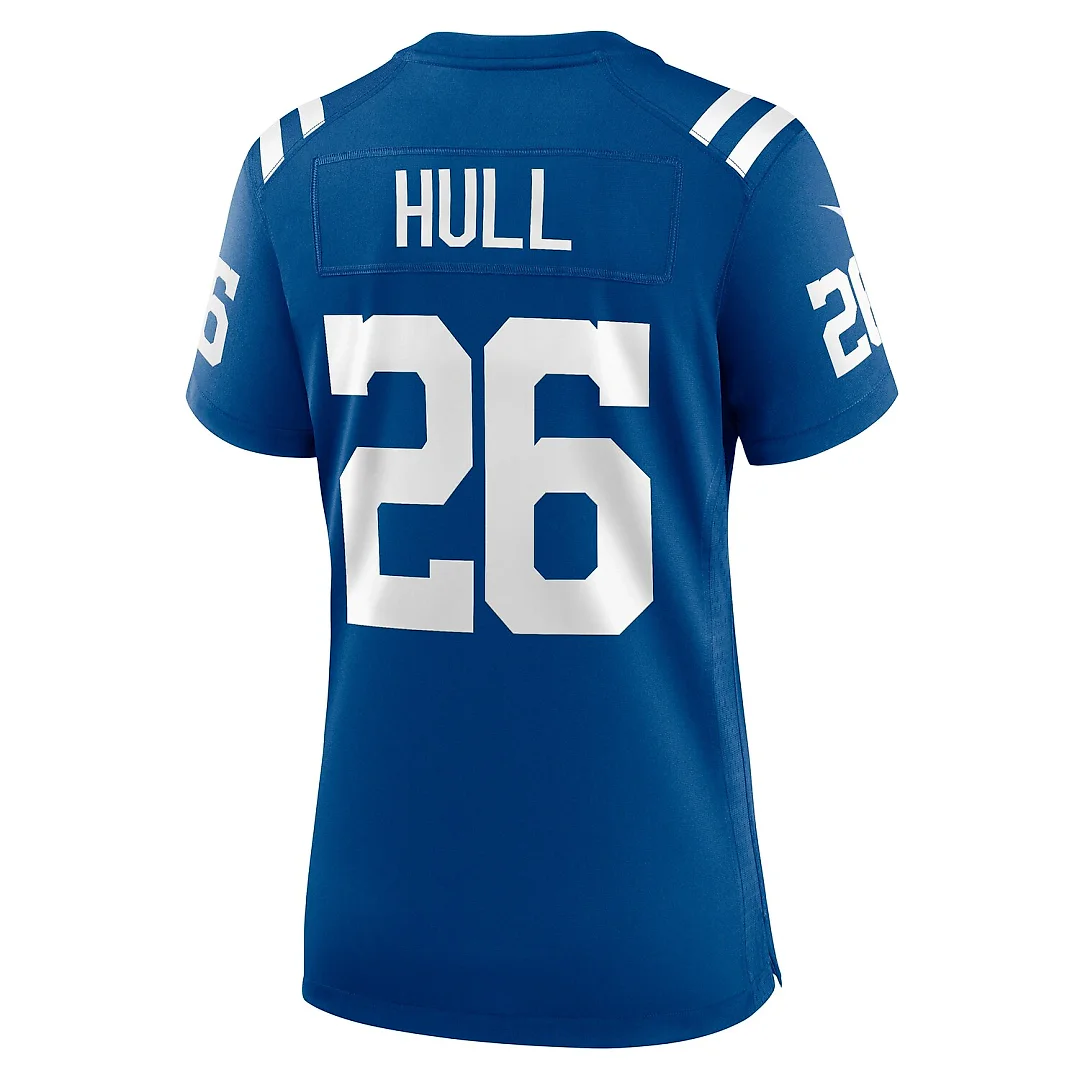 Zennovawear Evan Hull Indianapolis Colts Women's Team Game Jersey - Royal
