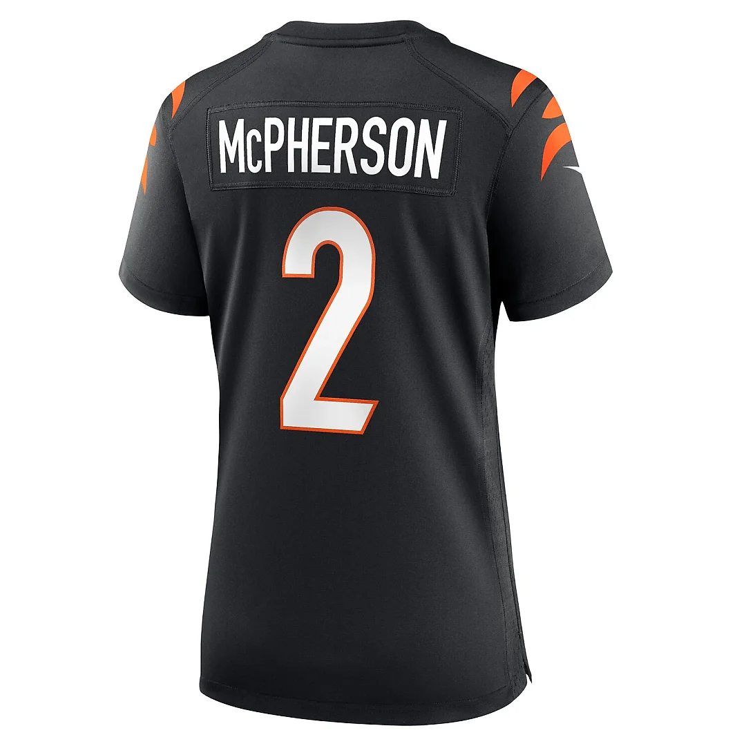 Zennovawear Evan McPherson Cincinnati Bengals Women's Game Jersey - Black