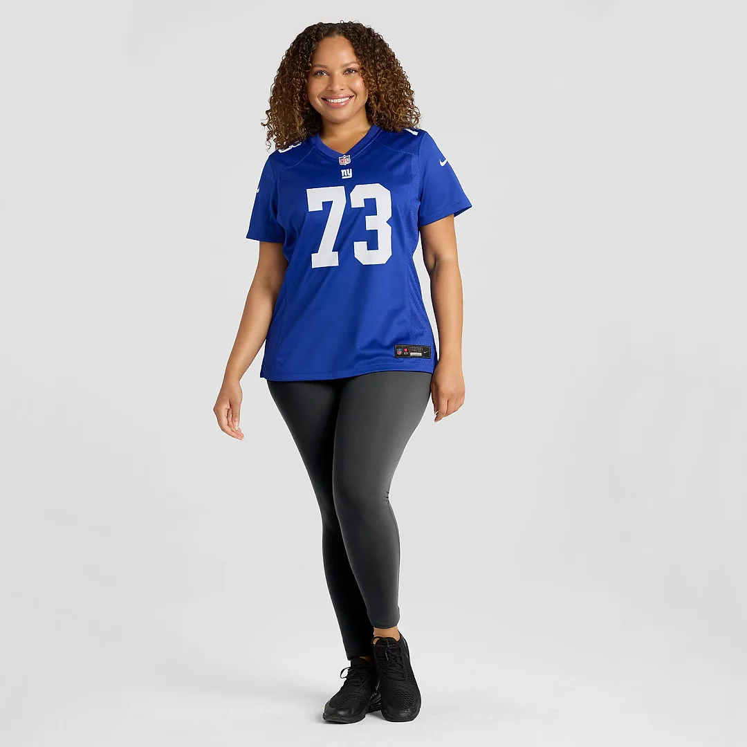 Zennovawear Evan Neal New York Giants Women's Game Player Jersey - Royal