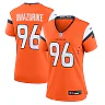 Zennovawear Eyioma Uwazurike Denver Broncos Women's Team Game Jersey - Orange