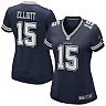 Zennovawear Ezekiel Elliott Dallas Cowboys Women's Game Jersey - Navy