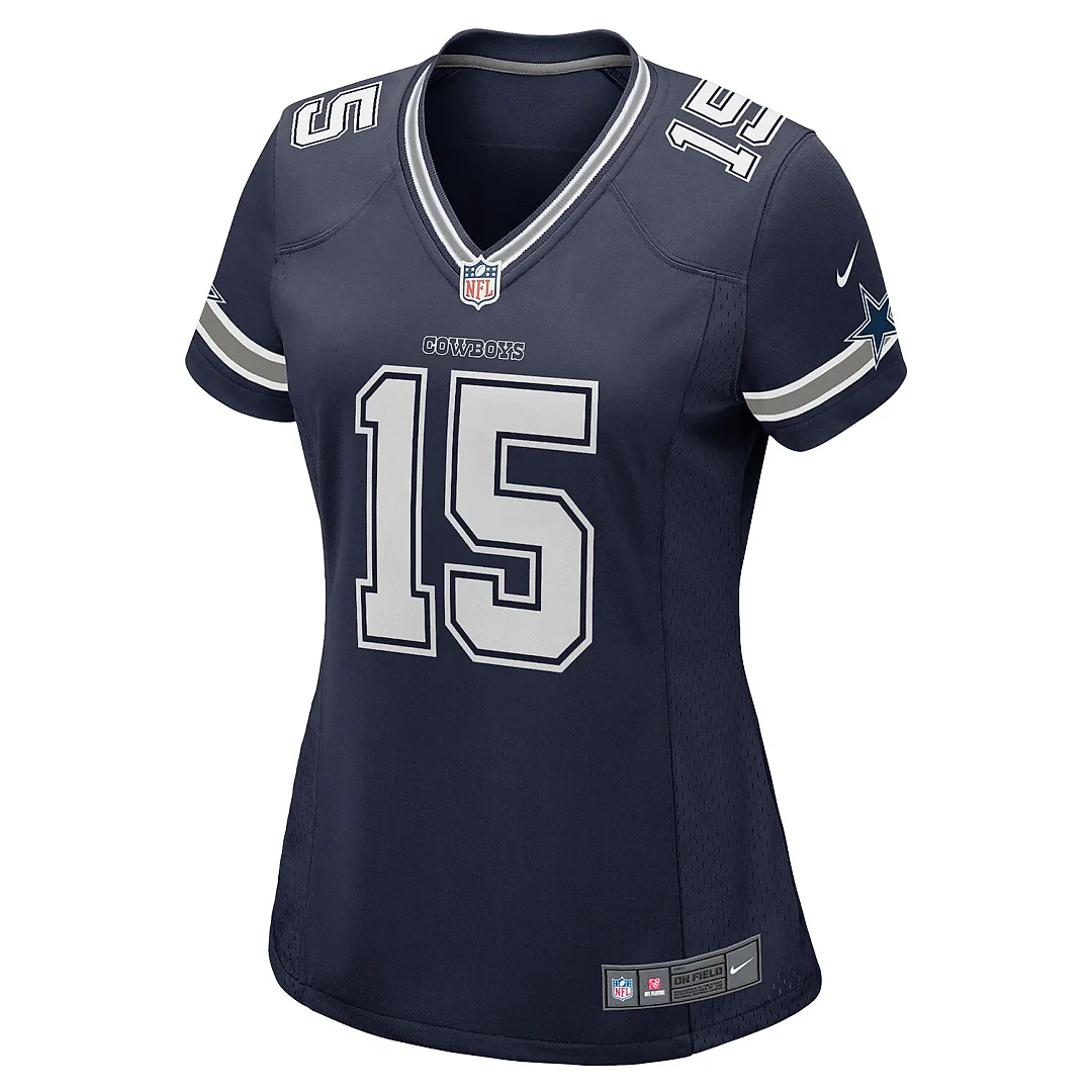 Zennovawear Ezekiel Elliott Dallas Cowboys Women's Game Jersey - Navy
