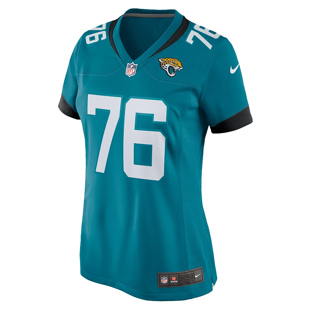 Zennovawear Ezra Cleveland Jacksonville Jaguars Women's Game Jersey - Teal