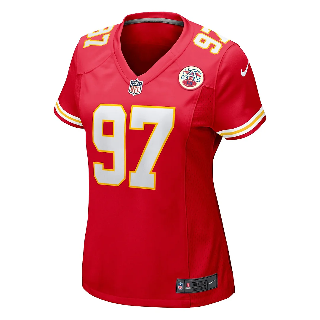 Zennovawear Felix Anudike-Uzomah Kansas City Chiefs Women's Player Jersey - Red