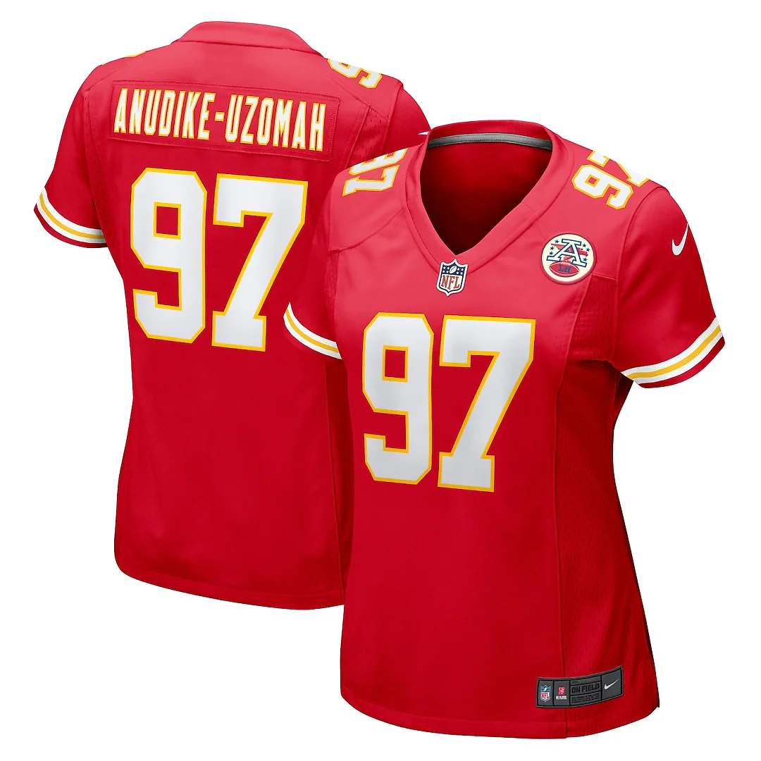 Zennovawear Felix Anudike-Uzomah Kansas City Chiefs Women's Player Jersey - Red
