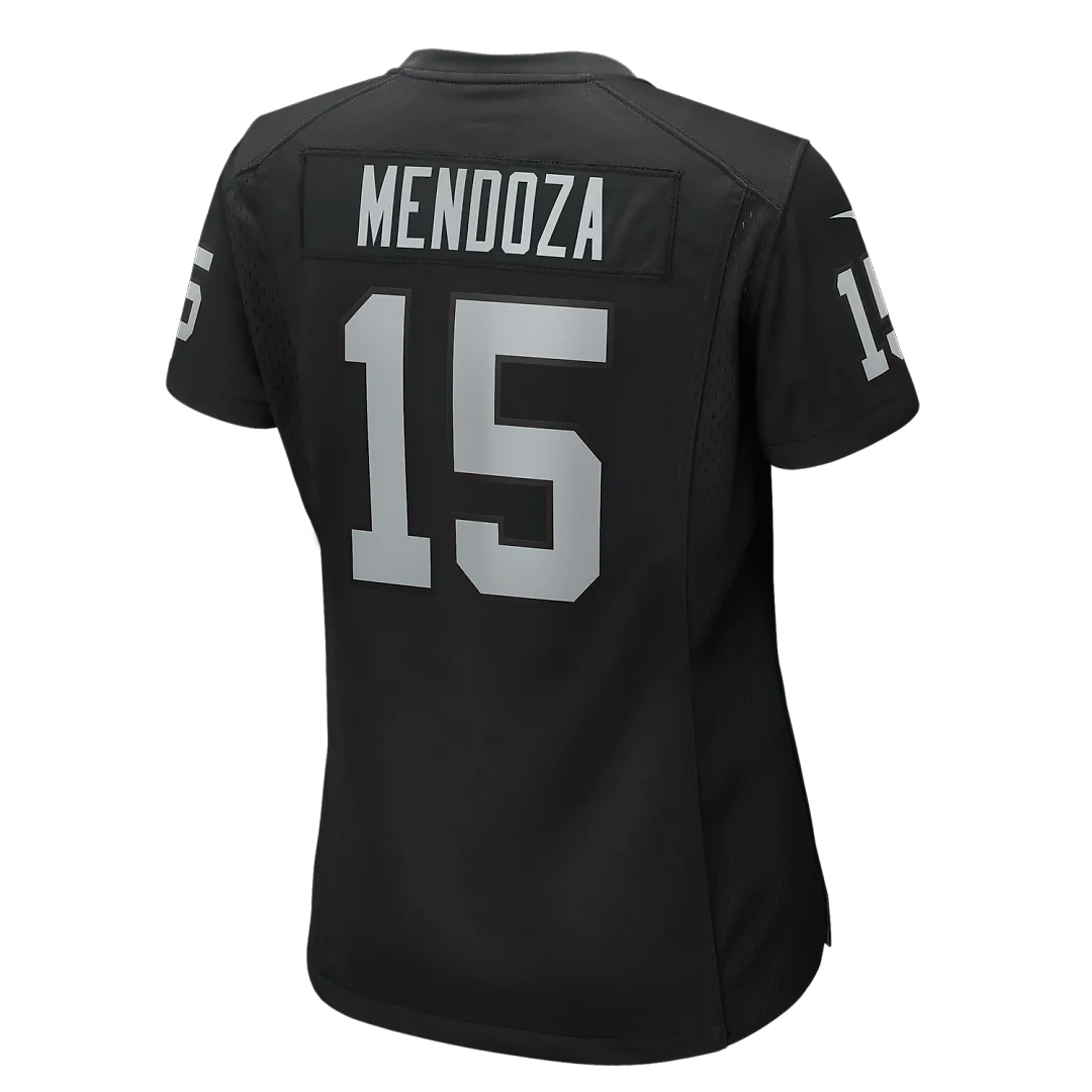 Zennovawear Fernando Mendoza Las Vegas Raiders Women's Team Game Player Jersey - Black
