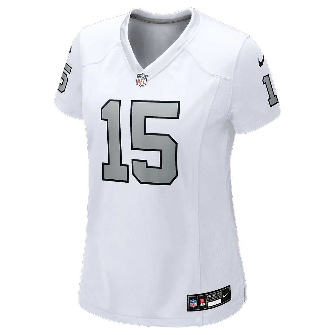 Zennovawear Fernando Mendoza Las Vegas Raiders Women's Alternate Game Jersey - White