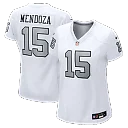 Zennovawear Fernando Mendoza Las Vegas Raiders Women's Alternate Game Jersey - White
