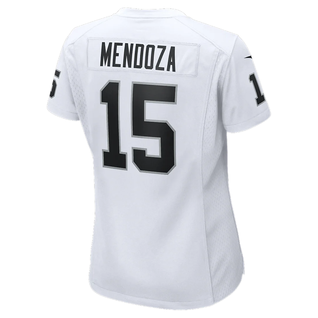 Zennovawear Fernando Mendoza Las Vegas Raiders Women's Game Player Jersey - White