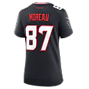 Zennovawear Foster Moreau Houston Texans Women's Team Game Jersey - Navy