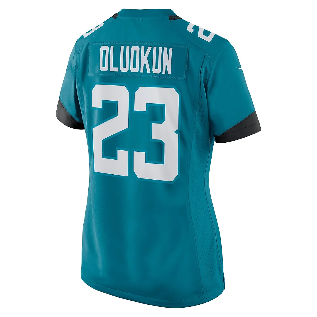 Zennovawear Foyesade Oluokun Jacksonville Jaguars Women's Game Player Jersey - Teal