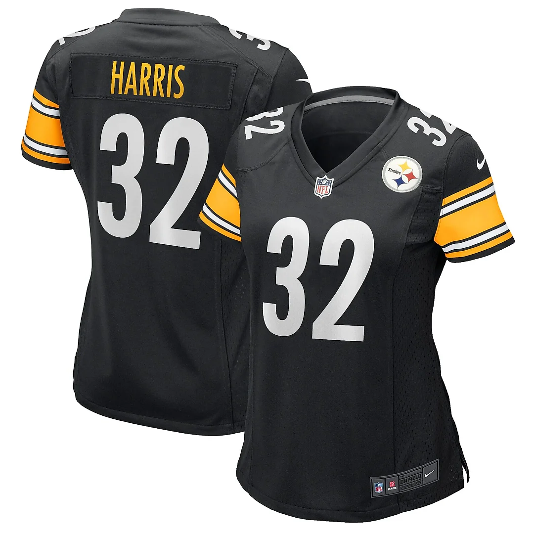Zennovawear Franco Harris Pittsburgh Steelers Women's Game Retired Player Jersey - Black