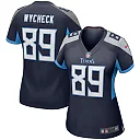 Zennovawear Frank Wycheck Tennessee Titans Women's Game Retired Player Jersey - Navy