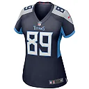 Zennovawear Frank Wycheck Tennessee Titans Women's Game Retired Player Jersey - Navy