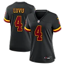 Zennovawear Frankie Luvu Washington Commanders Women's Hail Raiser Alternate Game Jersey - Black