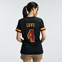 Zennovawear Frankie Luvu Washington Commanders Women's Hail Raiser Alternate Game Jersey - Black