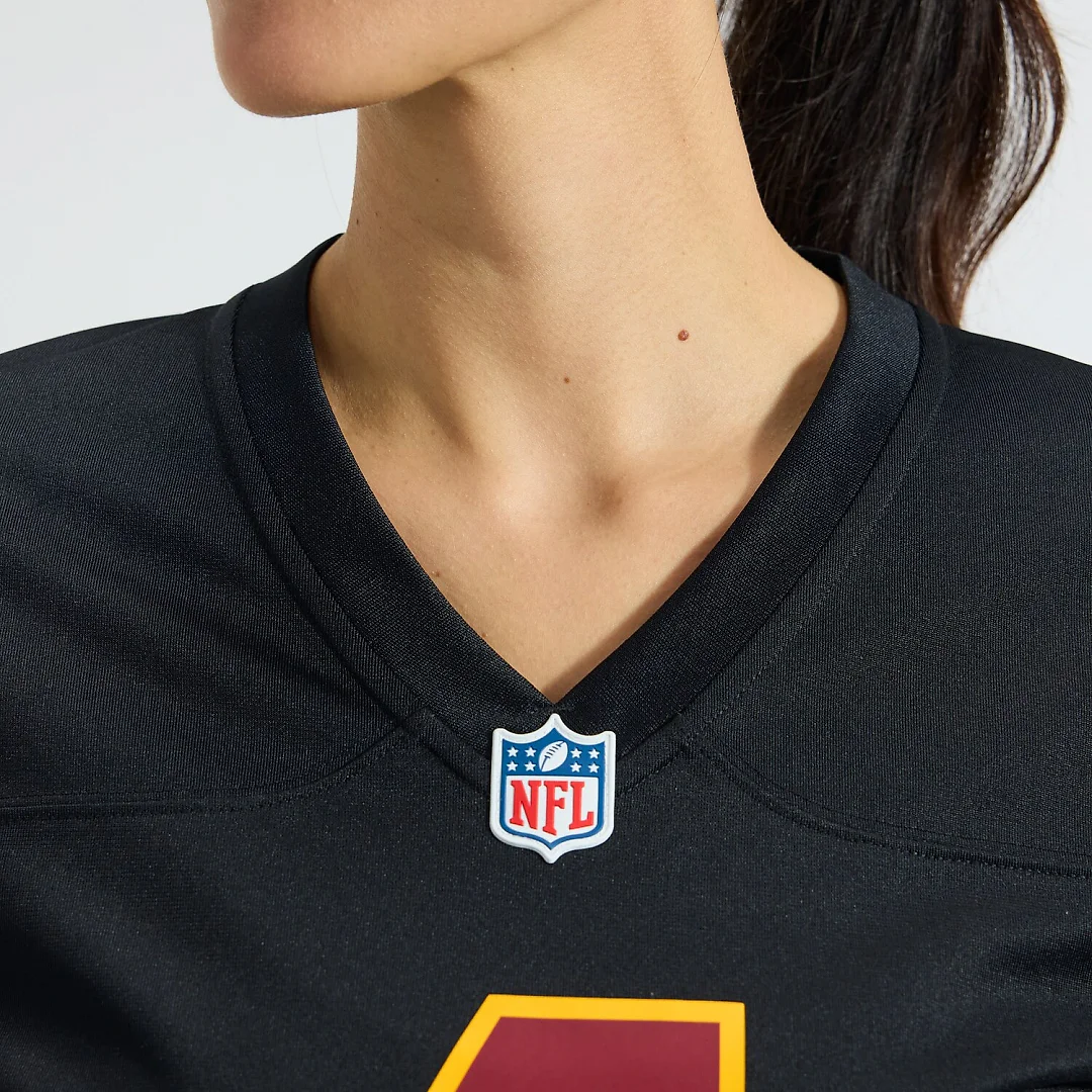 Zennovawear Frankie Luvu Washington Commanders Women's Hail Raiser Alternate Game Jersey - Black
