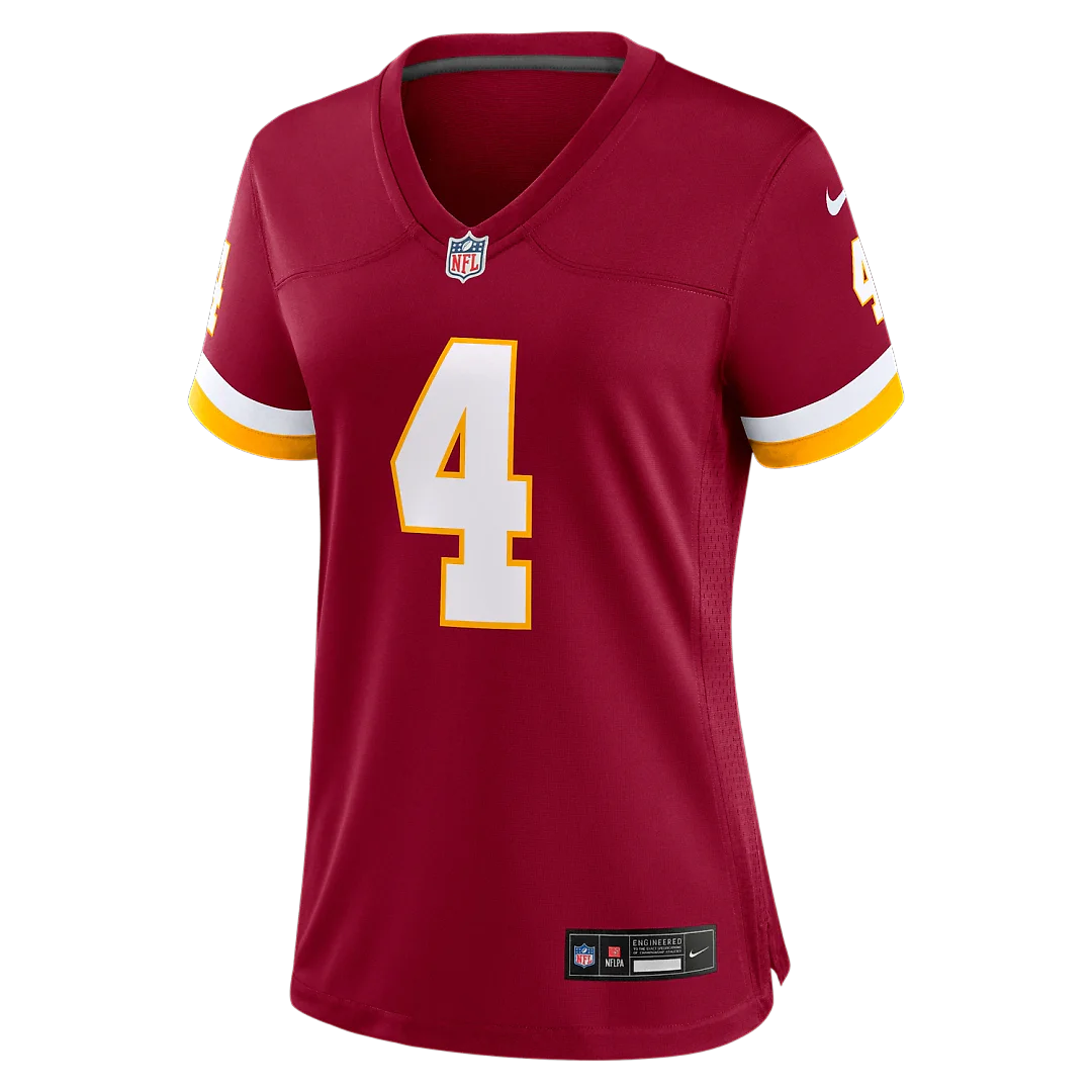 Zennovawear Frankie Luvu Washington Commanders Women's Game Jersey - Burgundy
