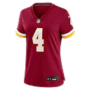 Zennovawear Frankie Luvu Washington Commanders Women's Game Jersey - Burgundy