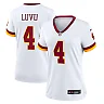 Zennovawear Frankie Luvu Washington Commanders Women's Game Super Bowl Era Jersey - White