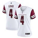 Zennovawear Frankie Luvu Washington Commanders Women's Game Jersey - White