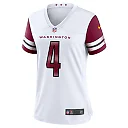 Zennovawear Frankie Luvu Washington Commanders Women's Game Jersey - White