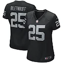 Zennovawear Fred Biletnikoff Las Vegas Raiders Women's Game Retired Player Jersey - Black