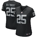 Zennovawear Fred Biletnikoff Las Vegas Raiders Women's Game Retired Player Jersey - Black