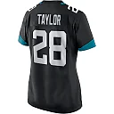 Zennovawear Fred Taylor Jacksonville Jaguars Women's Game Retired Player Jersey - Black