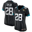 Zennovawear Fred Taylor Jacksonville Jaguars Women's Game Retired Player Jersey - Black