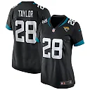 Zennovawear Fred Taylor Jacksonville Jaguars Women's Game Retired Player Jersey - Black