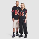 Zennovawear Fred Warner San Francisco 49ers Women's 2025 Rivalries Collection Game Jersey - Black