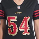Zennovawear Fred Warner San Francisco 49ers Women's 2025 Rivalries Collection Game Jersey - Black