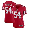Zennovawear Fred Warner San Francisco 49ers Women's Game Player Jersey - Scarlet