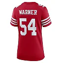 Zennovawear Fred Warner San Francisco 49ers Women's Game Player Jersey - Scarlet