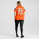 Zennovawear Garett Bolles Denver Broncos Women's Team Game Jersey - Orange