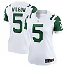 Zennovawear Garrett Wilson New York Jets Women's Alternate Legend Player Performance Top - Classic Alternate White