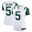 Zennovawear Garrett Wilson New York Jets Women's Alternate Legend Player Performance Top - Classic Alternate White