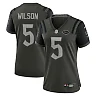 Zennovawear Garrett Wilson New York Jets Women's 2025 Rivalries Collection Game Jersey - Gotham Green