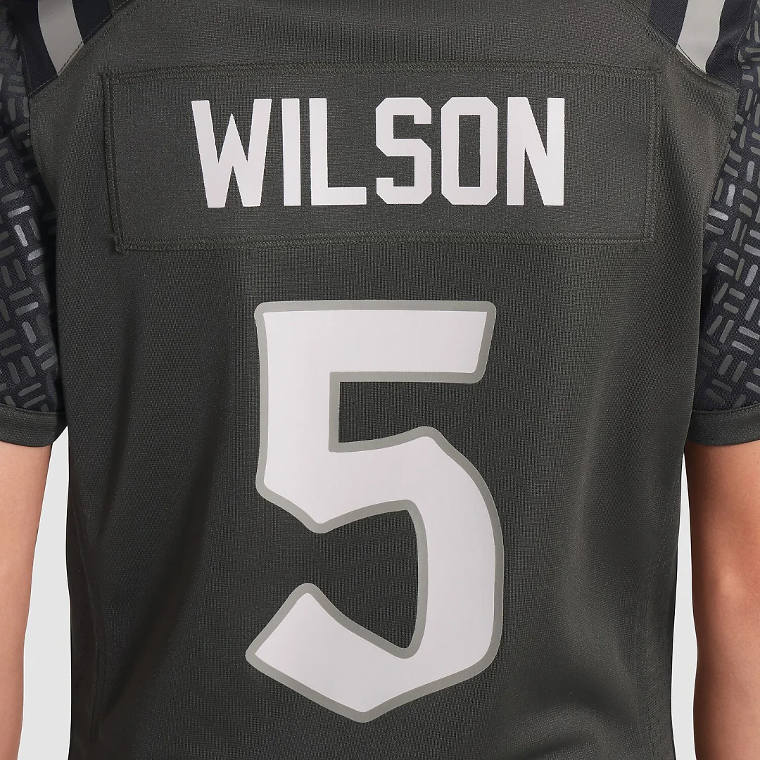 Zennovawear Garrett Wilson New York Jets Women's 2025 Rivalries Collection Game Jersey - Gotham Green