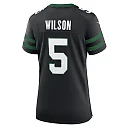Zennovawear Garrett Wilson New York Jets Women's Alternate Game Jersey - Legacy Black