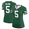 Zennovawear Garrett Wilson New York Jets Women's Legend Player Performance Top - Legacy Green